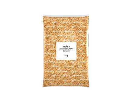 Hrach žltý lúpaný polený KLASIK 5kg