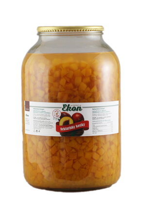 RAPA Kompót nektarínky kocky  3,5 kg
