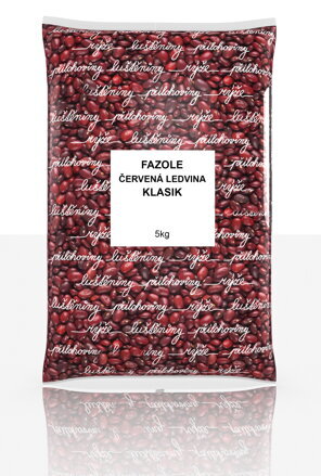 Fazuľa červená ľadvina KLASIK 5kg
