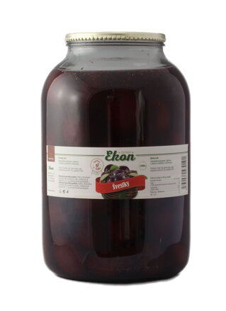 RAPA Kompót slivky CELÉ 3,5kg