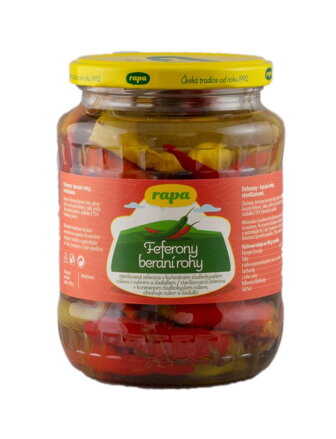RAPA Feferóny beranie rohy 680g