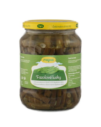 RAPA Fazulové lúsky zelené 680g