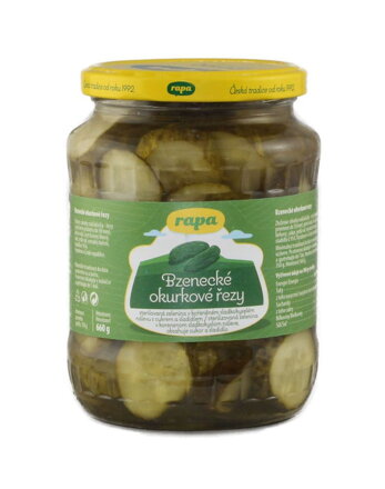 RAPA Uhorky BZENECKÉ rezy, 680g