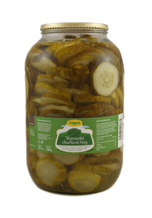 RAPA Uhorky BZENECKÉ rezy, 3500g