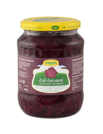 RAPA Kapusta červená krájaná 680g