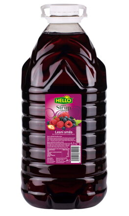 Sirup pet HELLO lesná zmes 6,5kg