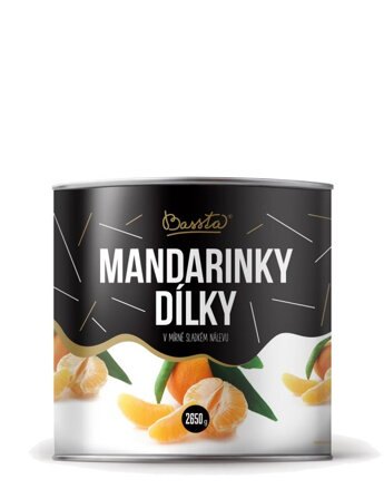 BASSTA Mandarinky dieliky 2650g