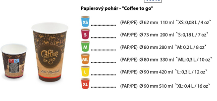 Caffee to go S 200ml