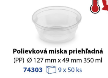 Miska PP 350ml