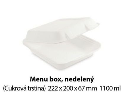 Menu box BIO 1100ml