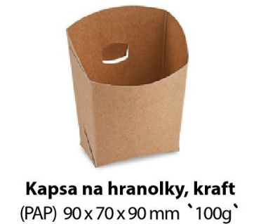 kapsa na hranolky kraft 100g 