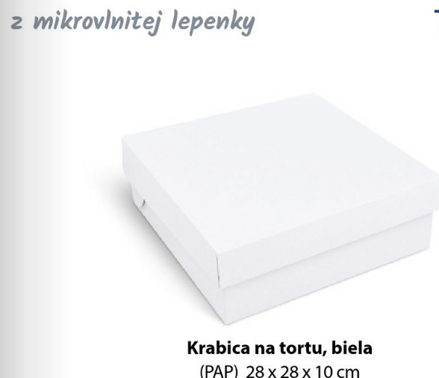 Zákusková krabica 