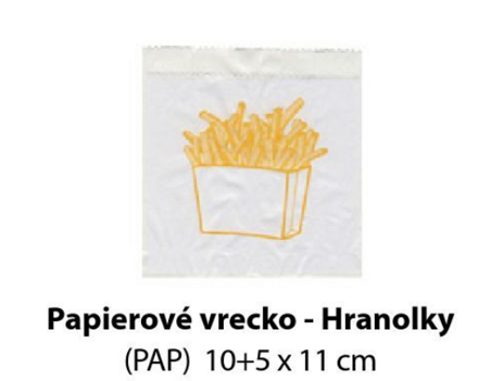 Vrecko na hranolky