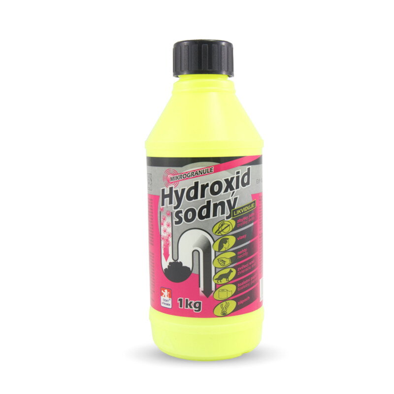 Hydroxid sodný čistič odpadov mikrogranule 1 kg Hydroxid sodný čistič odpadov mikrogranule 1 kg