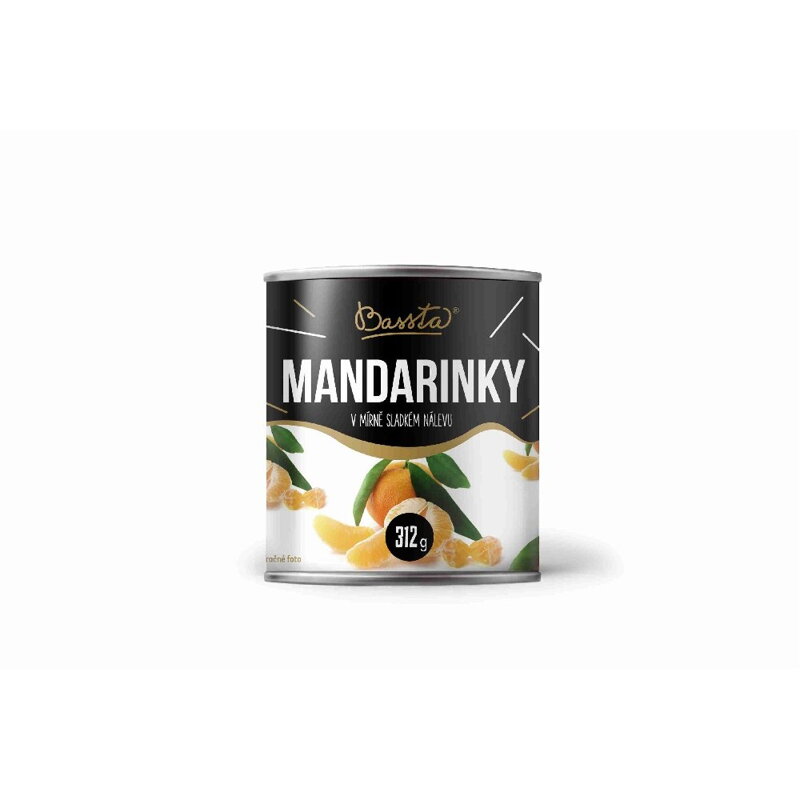 BASSTA Mandarinky kúsky 312g