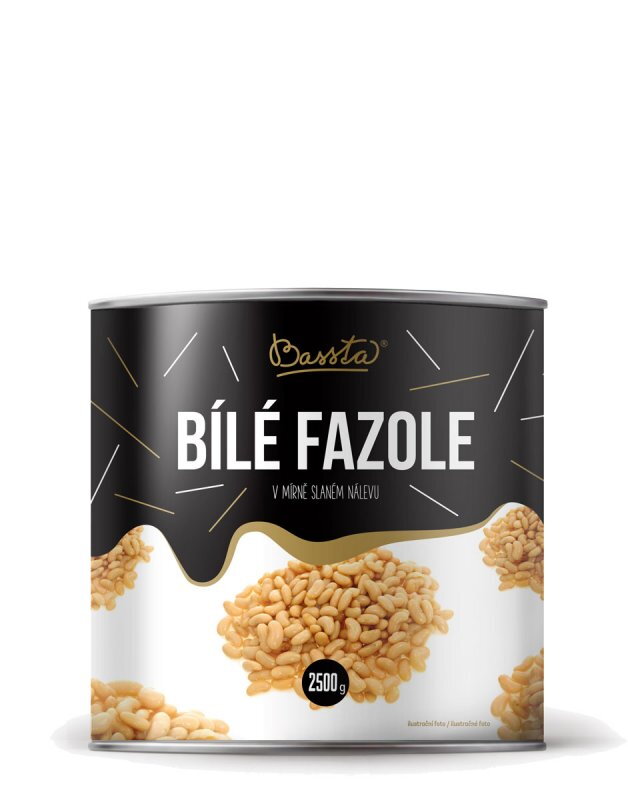 BASSTA Fazuľa biela, 2500g