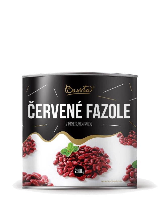 BASSTA Fazuľa červená, 2500g