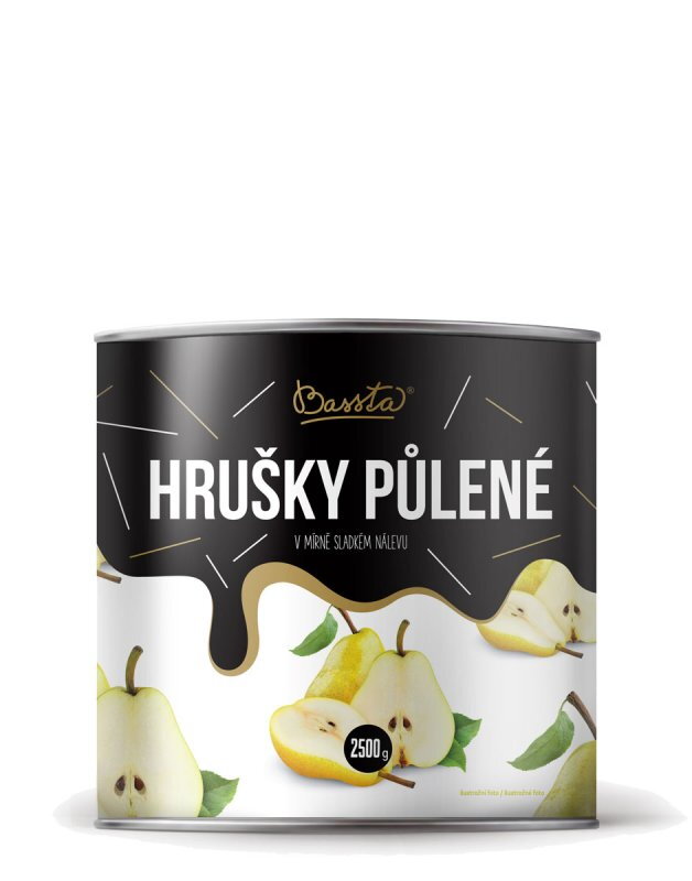 BASSTA Hrušky polené lúpané