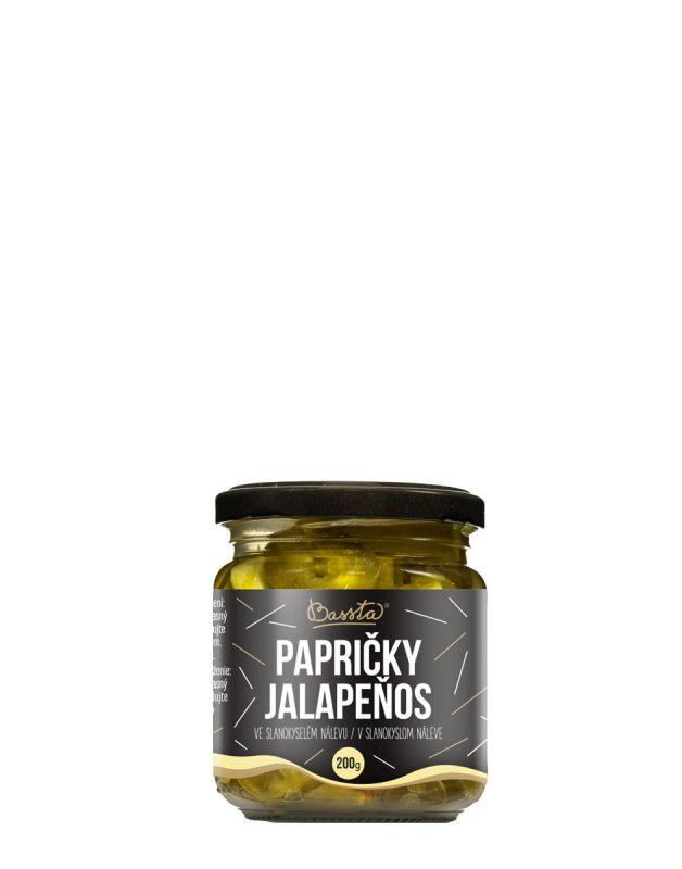 BASSTA Jalapeňo papričky krájané 200g