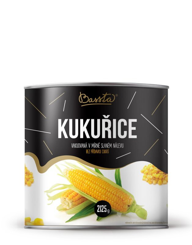 BASSTA Kukurica extra skladká 2120g