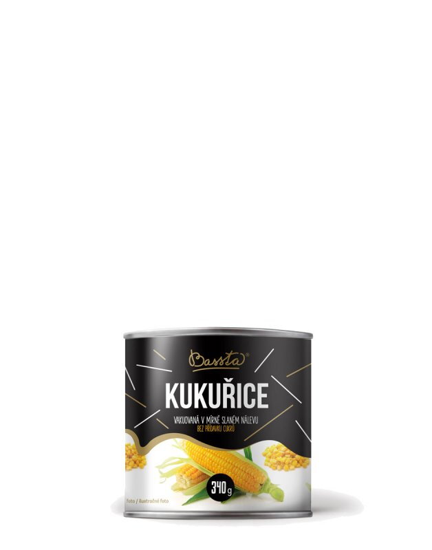 BASSTA Kukurica extra skladká 340g