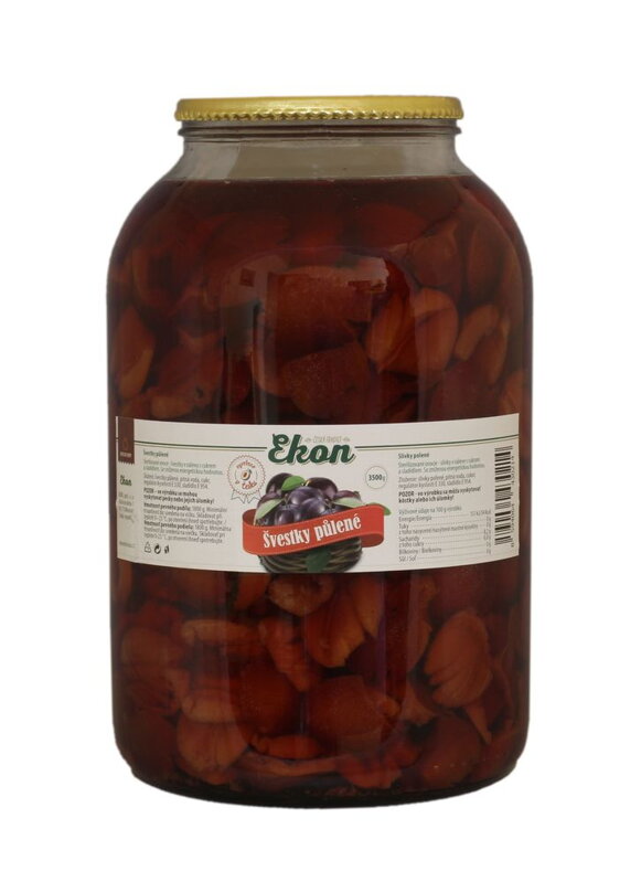 RAPA Kompót slivky polovičky 3,5kg