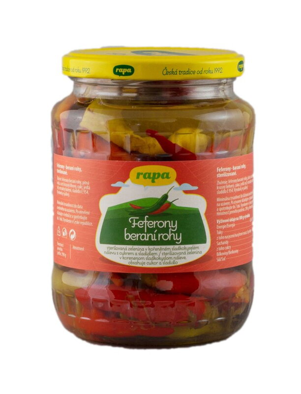 RAPA Feferóny beranie rohy 680g