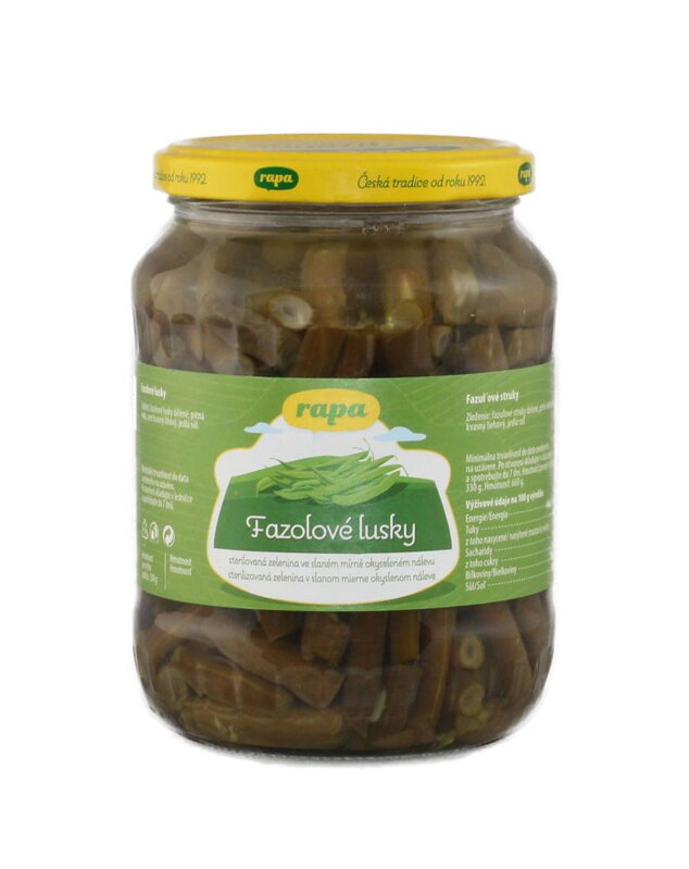 RAPA Fazulové lúsky zelené 680g