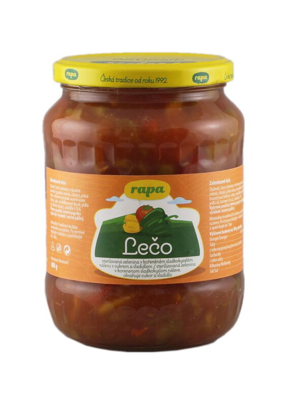 RAPA LEČO zeleninové 670g