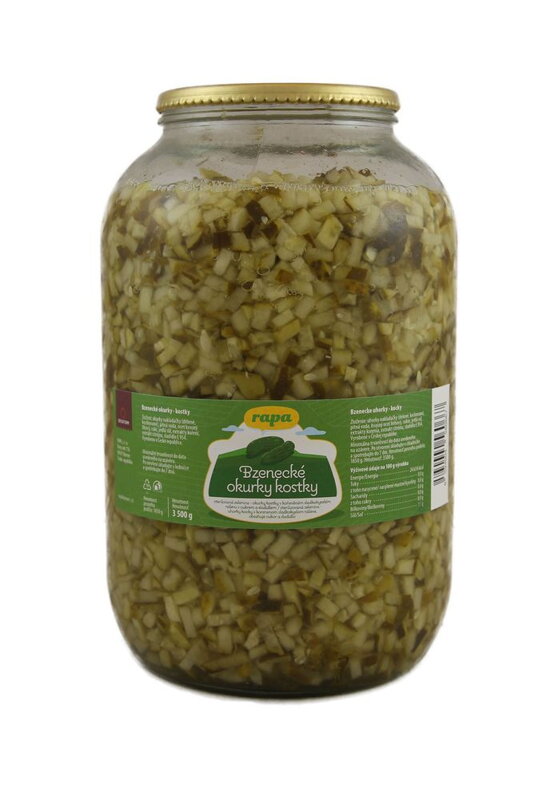 RAPA Uhorky kocky 3500g