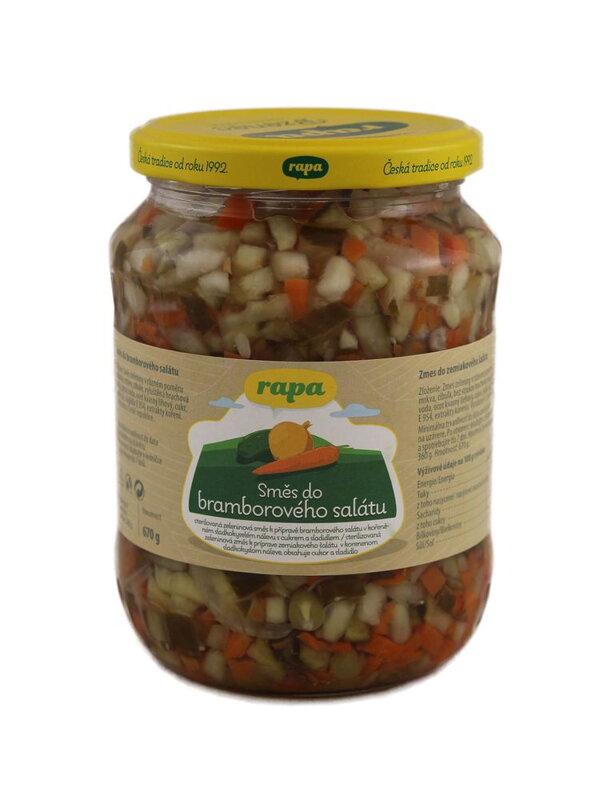RAPA Zmes zeleninová k přípr.zem.šal., 670g