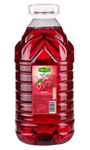 Sirup pet HELLO malina 5L
