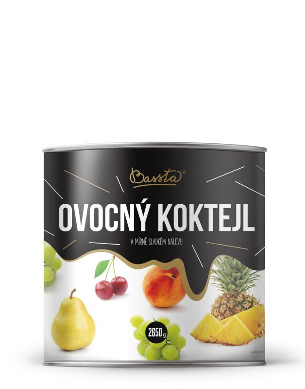 BASSTA Ovocný koktejl EURÓPA 2650g