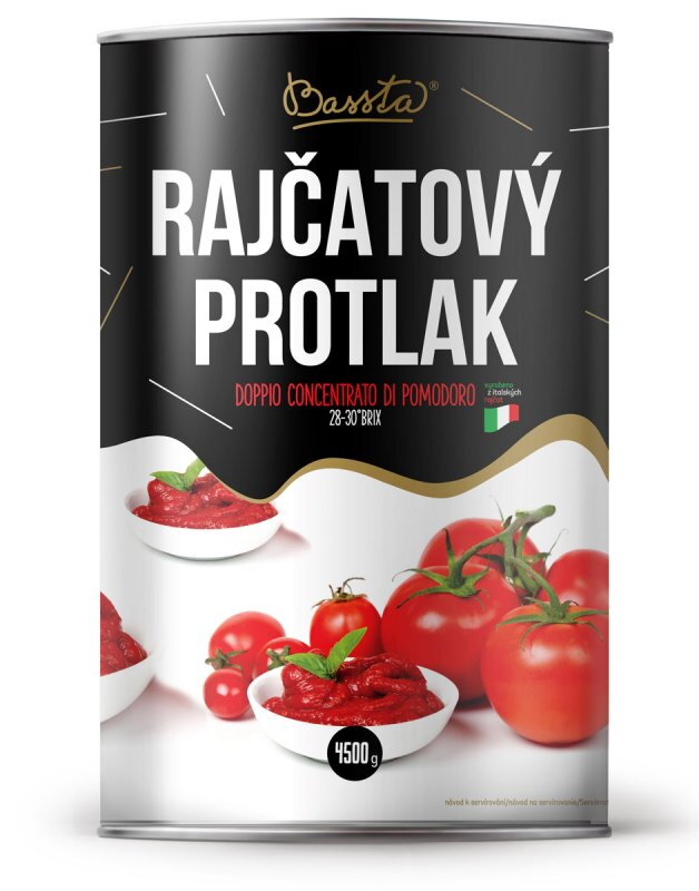 BASSTA Rajčinový pretlak zahustený 28/30, 4,5kg
