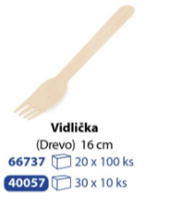 Vidlička 16cm