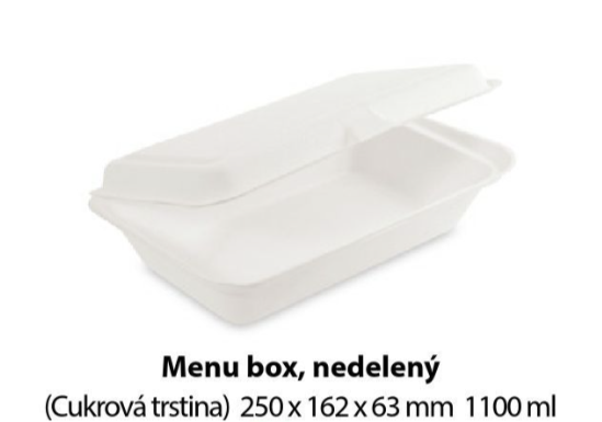 Menu box BIO 1100ml