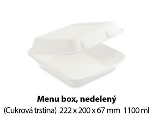 Menu box BIO 1100ml