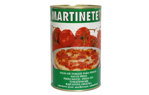 Rajčinová omáčka na pizzu MARTINETE 4150g