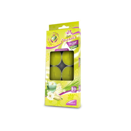 Citronella - čajové repelentné sviečky 10 ks/100 g