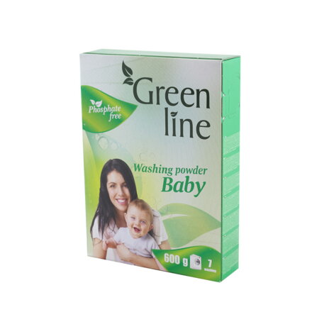 Prací prášok Green Line BABY 600g