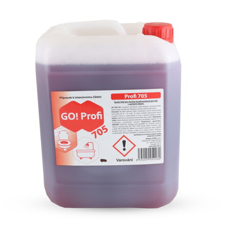 GO! PROFI 705 sanitárny čistič 5l na hrdzu a vodný kameň