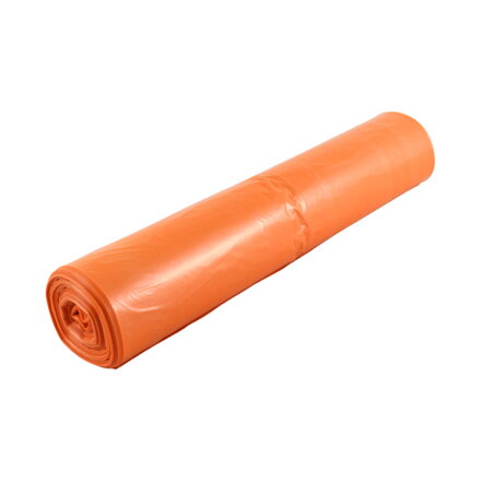 LDPE vrecia oranžové 700x1100/typ50 120L 25 ks