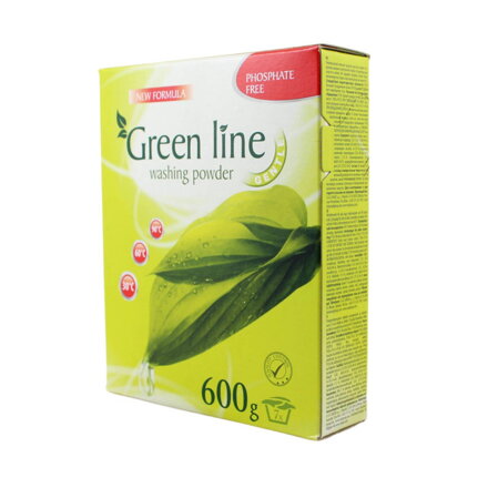 Prací prášok GREEN LINE GENTLE 600g