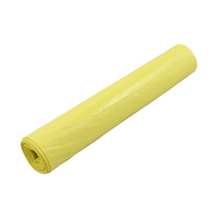 LDPE vrecia žlté 600x700/25mic  60L 25 ks