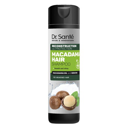 Dr. Santé Macadamia šampón na vlasy s výťažkom makadamiového oleja 250ml