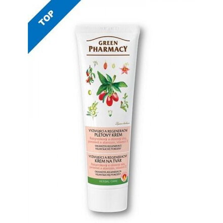 Green Pharmacy vyživujúci a regeneračný krém na tvár 100ml