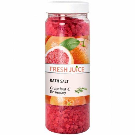Fresh Juice Kúpeľná soľ Grapefruit & Rozmarín 700g