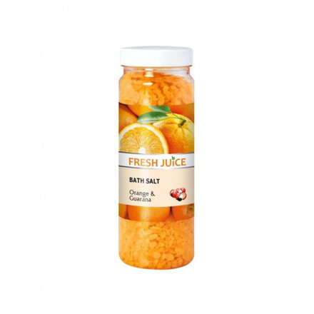 Fresh Juice Kúpeľná soľ Orange & Guarana 700g