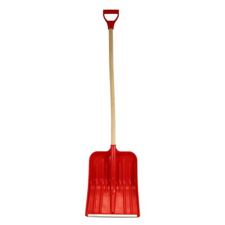 Odhŕňač snehu plastový s násadou