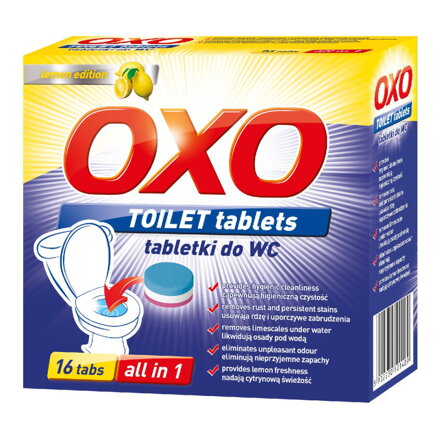 OXO čistiace tablety do WC 16ks